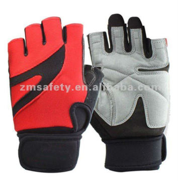 Gants de rivetage de demi-doigt de gel d&#39;Anti-impact HYM33